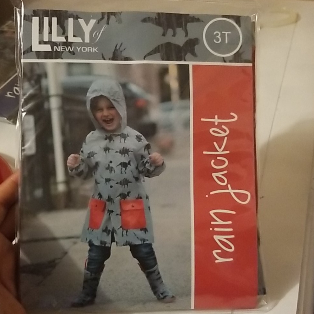 LILLY OF NEW YOR TODDLER RAIN JACKET SZ 3T NEW